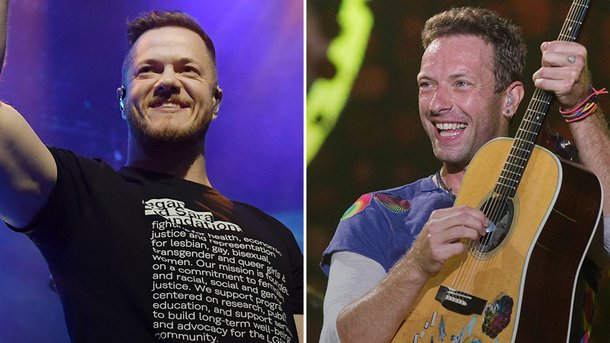 Imagine Dragons vs Coldplay: le match