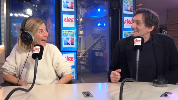 Surprise ! Pierre Palmade rejoint Michèle Laroque dans le studio de Rire & Chansons !