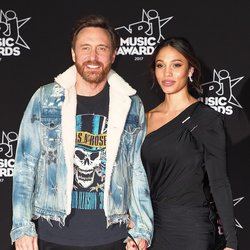 David Guetta et sa petite amie Jessica Ledon - NRJ Music Awards 2017