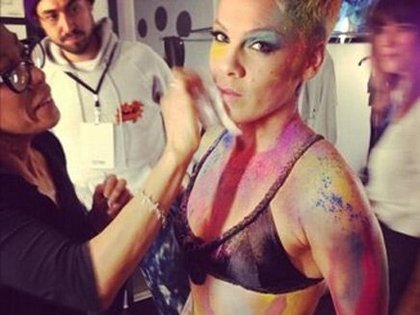 Backstage des AMA