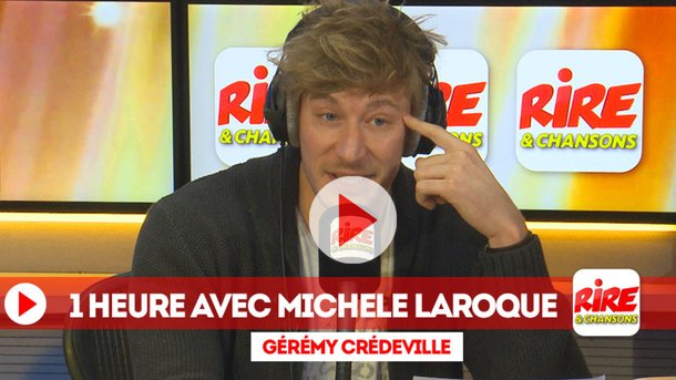 1 heure avec Michèle Laroque - le billet de Gérémy Crédeville - vidéo