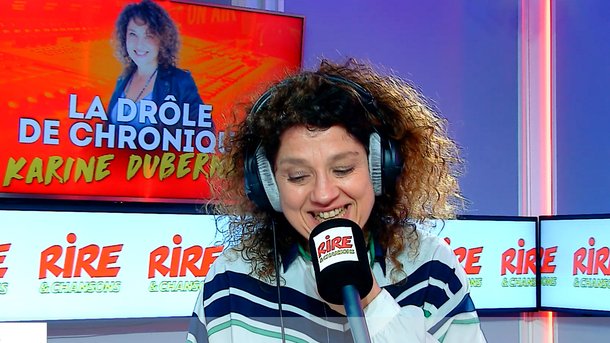 Karine Dubernet  - Hey Manu, tu descends ? ... dans les sondages ! - La drôle de chronique