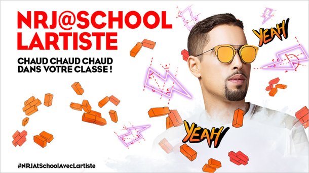 NRJ @ School Lartiste: gagnez un showcase dans votre classe !