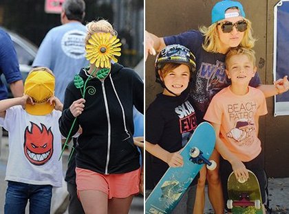 Britney Spears et ses fils