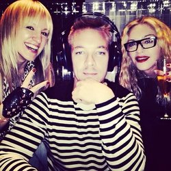 Madonna en studio avec Diplo
