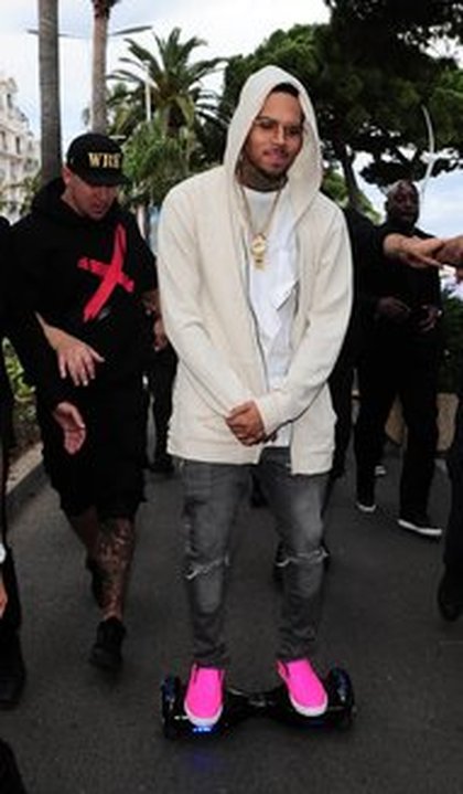 Chris Brown à Cannes