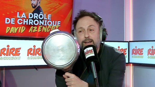 Humour et actualité :  David Azencot :  "j'ai la solution..."