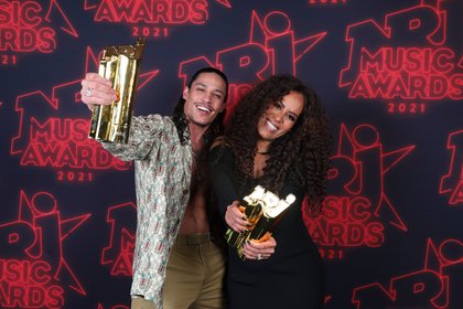 Hatik et Amel Bent - NRJ Music Awards 2021