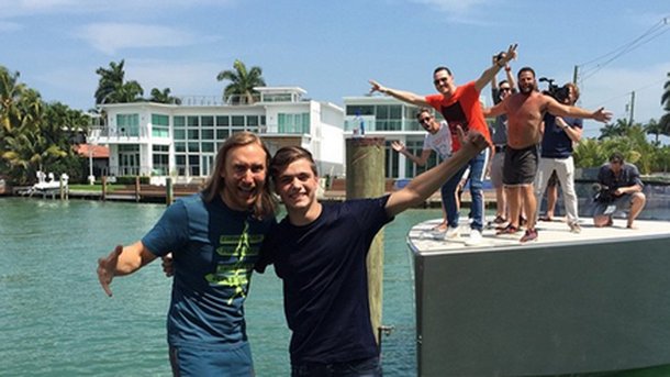 David Guetta : Martin Garrix et Tiesto ont un accident devant chez lui!