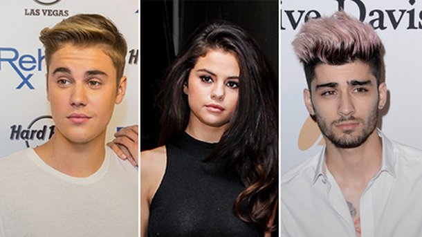Justin Bieber, Selena Gomez, Zayn Malik : qui l’emportera?