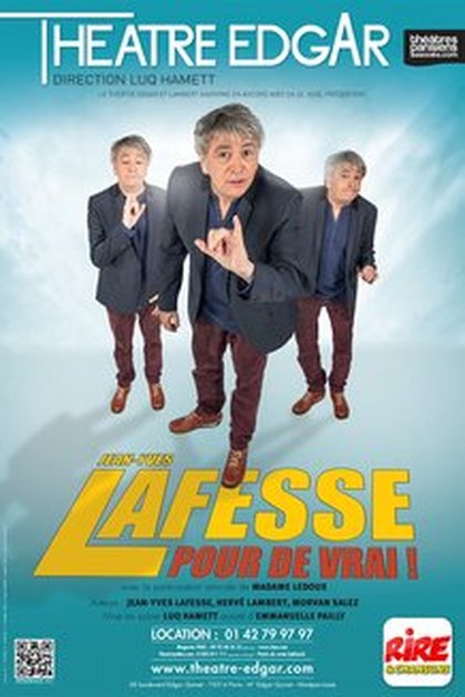 Jean-Yves Lafesse au Théâtre d'Edgar avec Rire & Chansons