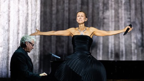 Rihanna, Marine, Marguerite… Les stars défilent aux concerts de Céline Dion