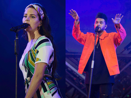 Lana del Rey et The Weeknd