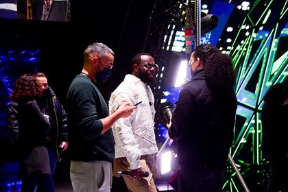 Gims - Backstage NRJ Music Awards Paris Edition