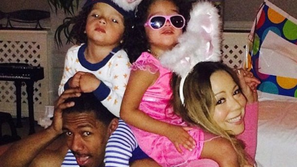 Mariah Carey : Pâques en famille !