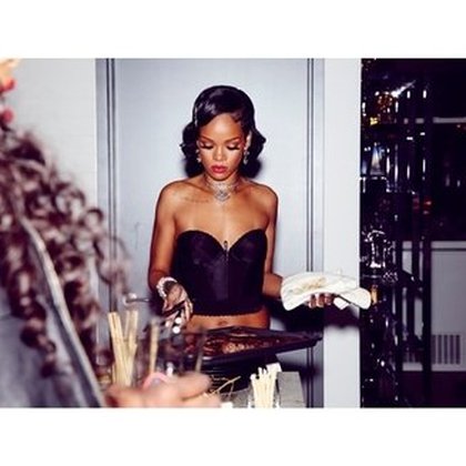 Rihanna fête le nouvel an