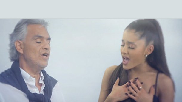 Ariana Grande: découvrez «E Piu Ti Penso», son duo avec Andrea Bocelli!