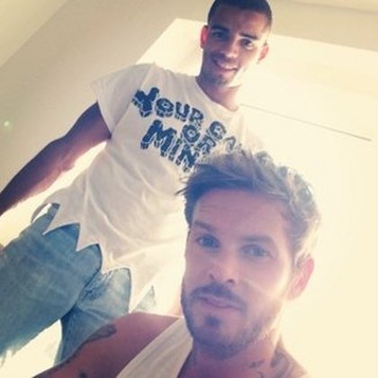 M.Pokora : Fin d'entraînement avec @bramski6... Ce soir on va voir un spectacle