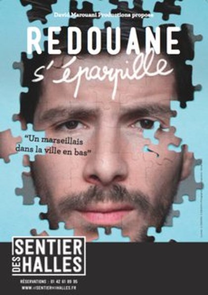Redouane Bougheraba s'éparpille - affiche