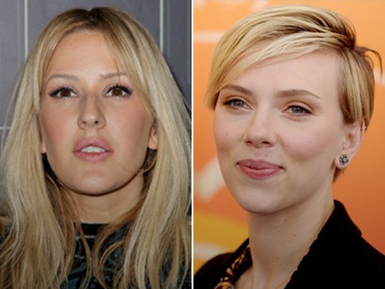 Ellie Goulding et Scarlett Johannson 