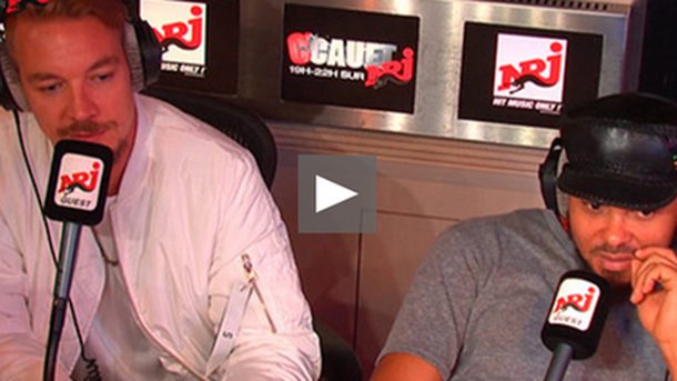 Major Lazer met le feu chez Cauet sur NRJ