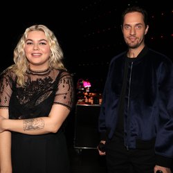 Louane et Grand Corps Malade - Backstage NRJ Music Awards Paris Edition