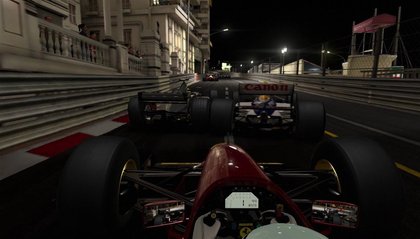 Le circuit de Monaco de nuit