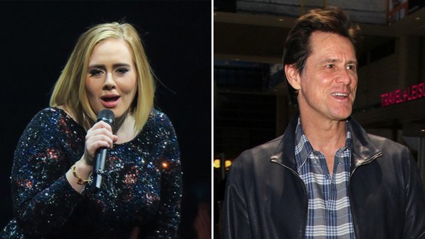 Adele : Jim Carrey réagit à son costume de The Mask!