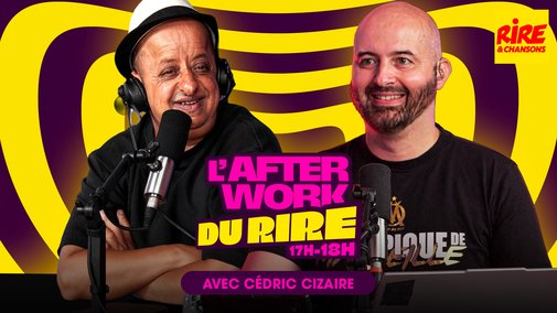 Booder invité de Cédric Cizaire dans l'Afterwork du Rire - Emission du jeudi 22 octobre 2026