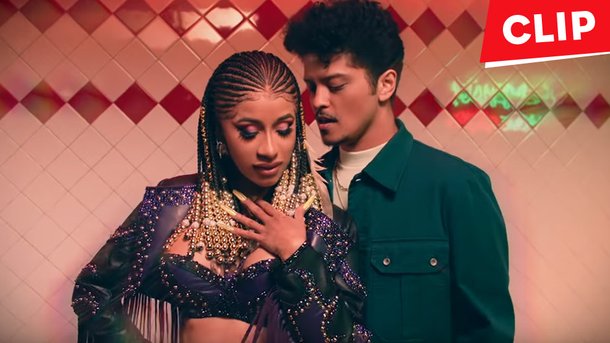 Cardi B et Bruno Mars: coup de foudre au restaurant dans le clip de «Please Me»