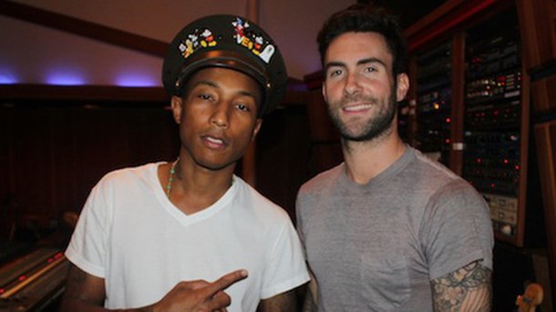 Adam Levine et Pharrell : un live de folie pour The Voice US!