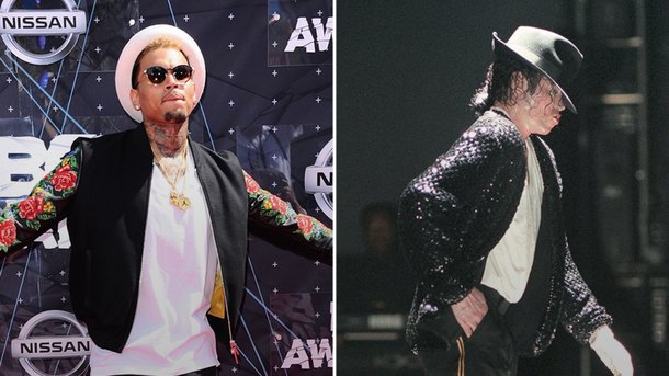 Chris Brown rend hommage à Michael Jackson