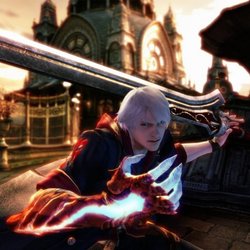 Nero, un des nouveaux protagonistes introduits dans Devil May Cry 4