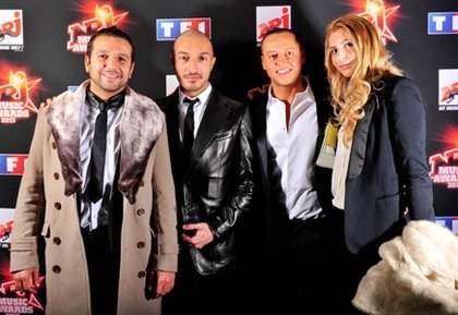 Dans les backstages...