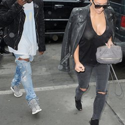 Kanye West et Kim Kardashian