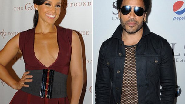 Alicia Keys et Lenny Kravitz : héros d'une série TV!