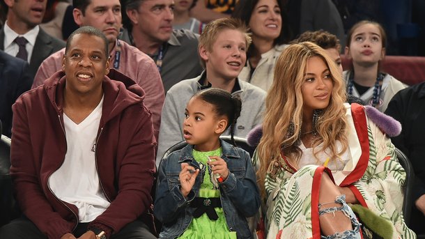 Beyoncé et Jay-Z en famille au concert de Bruno Mars