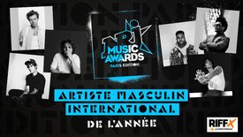 «Artiste Masculin International de l’Année»: découvrez les nommés