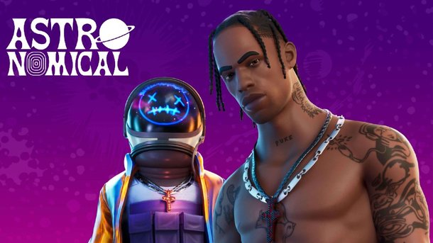 Fortnite : Travis Scott en concert sur le jeu, voici comment suivre l'événement en direct !