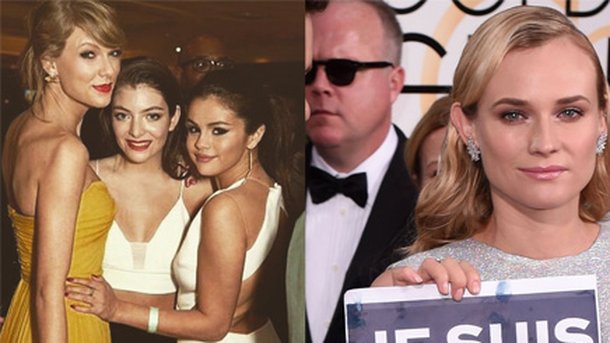Golden Globes: Selena Gomez, Taylor Swift, Lorde … Tous étaient présents