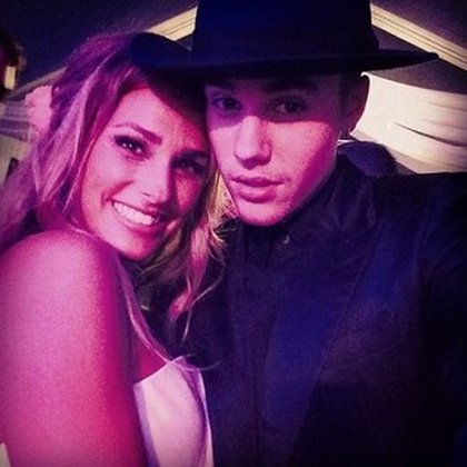 Justin Bieber au marriage de Scooter Braun