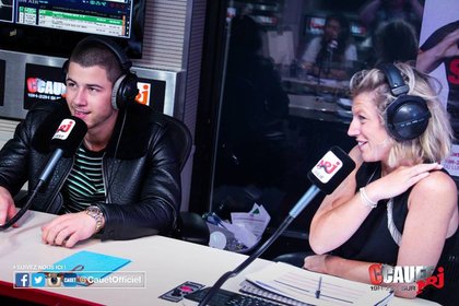 Mercredi 25 Mai 2016 avec Nick Jonas - C Cauet sur NRJ