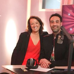 Anne Roumanoff et Sébastien Boché - photo mercredi