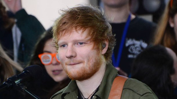 Ed Sheeran a droit à son portrait