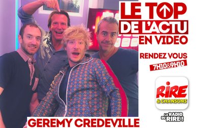Le top de l'actu - Gérémy Crédeville - 7 septembre 2017 - photo de groupe