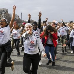 La Lycéenne Maif Run, Unss, Paris, 13 Mars 2019