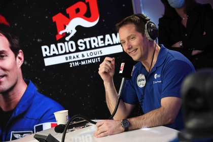 Thomas Pesquet dans l'émission NRJ Radio Stream