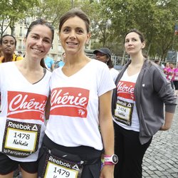 La team Fitnext/Chérie FM lors de la Parisienne