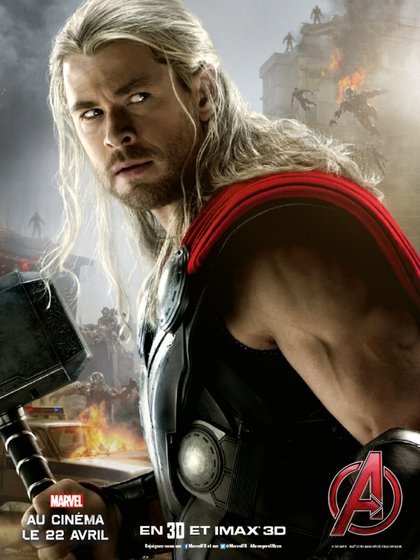 Avengers, L’Ère d'Ultron: Thor (Chris Hemsworth)