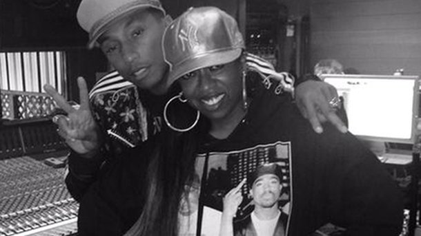 Pharrell Williams : Découvrez un extrait de son duo avec Missy Elliott!